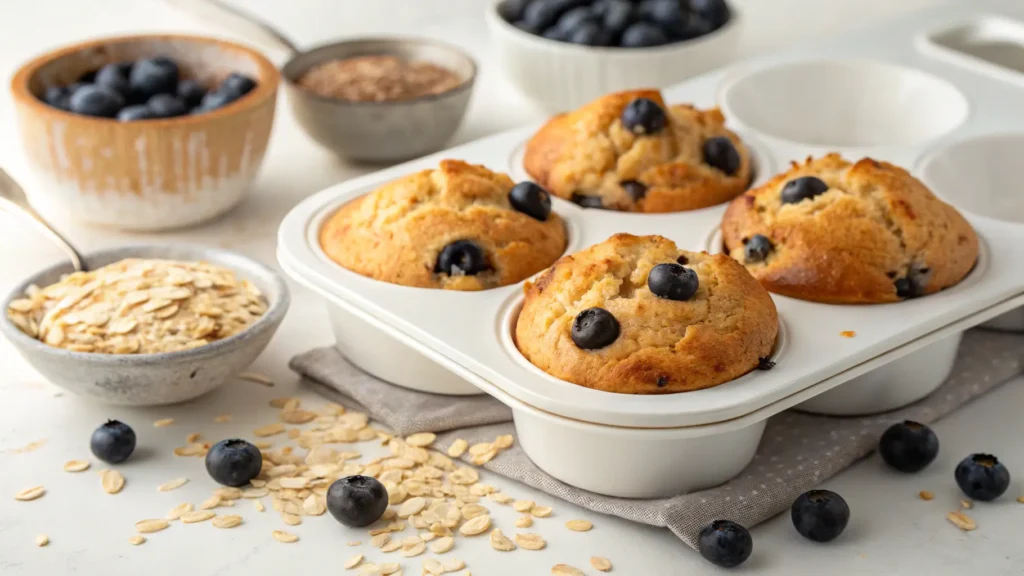 protein-muffin-blueberry