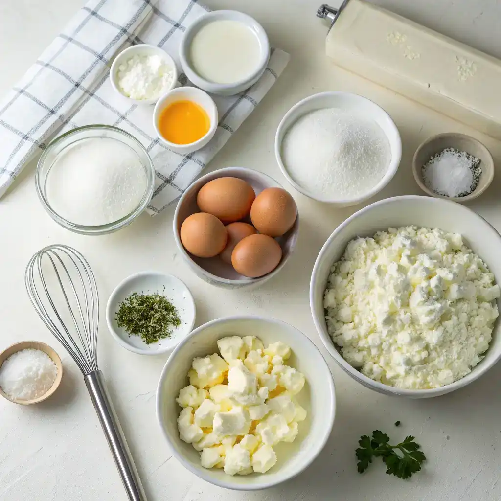 baked-cottage-cheese-eggs-ingredients