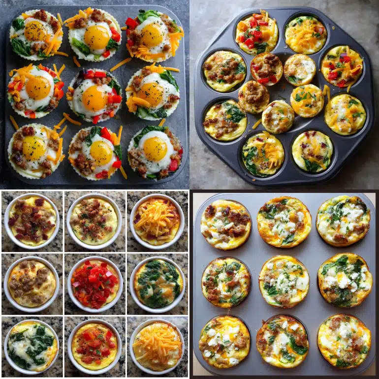 Individual Egg Breakfast Cups