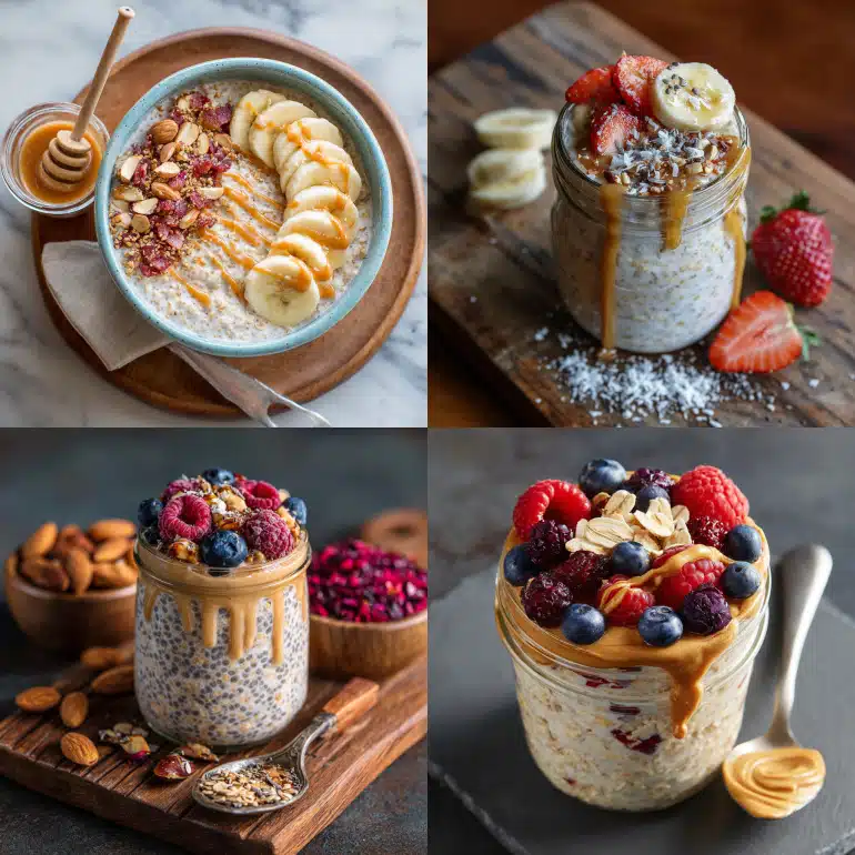Overnight Oats with Protein Boost