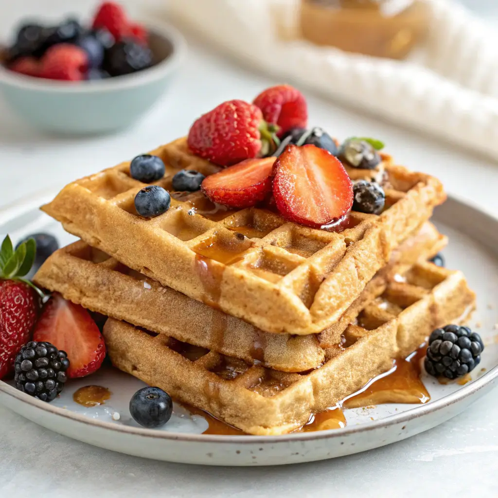 protein-waffles