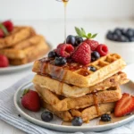 Protein waffles