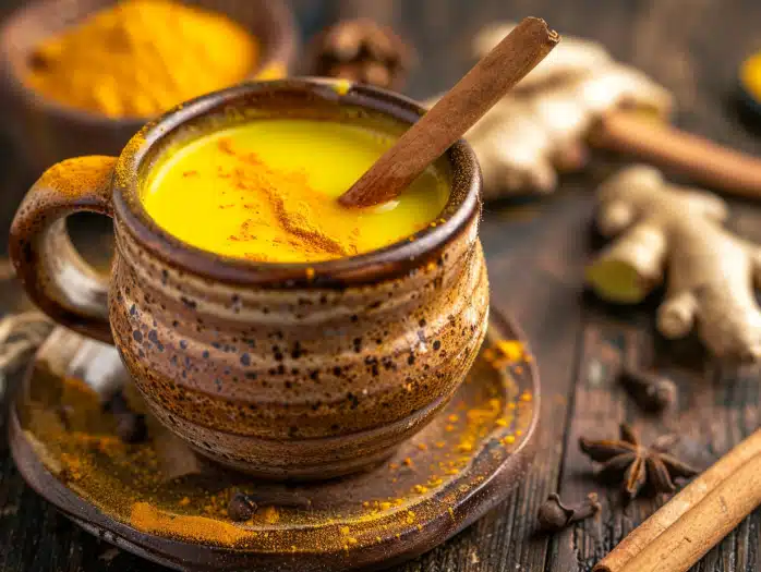 Immune fortress builder immune boosting drink with turmeric ginger elderberry astragalus for fall immunity strengthening