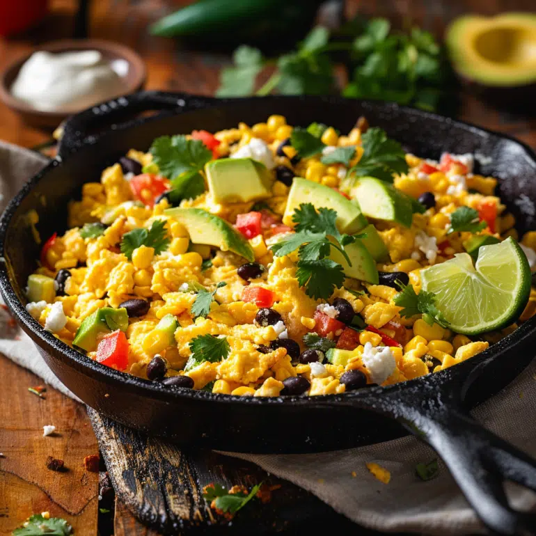high-protein-egg-scrambles Mexican Fiesta Scramble