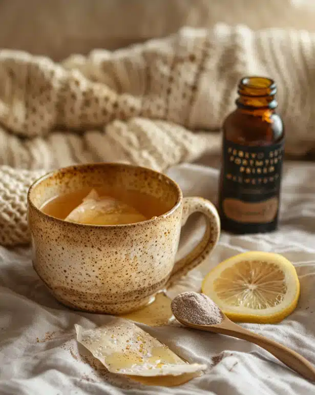 Sleep Support functional water with chamomile and magnesium - evening hydration for relaxation and improved sleep quality