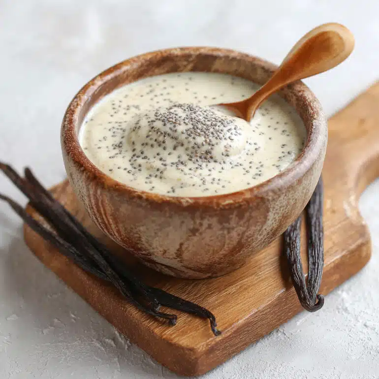 Vanilla Bean Protein Pudding high-protein smoothie for weight loss - 35g protein