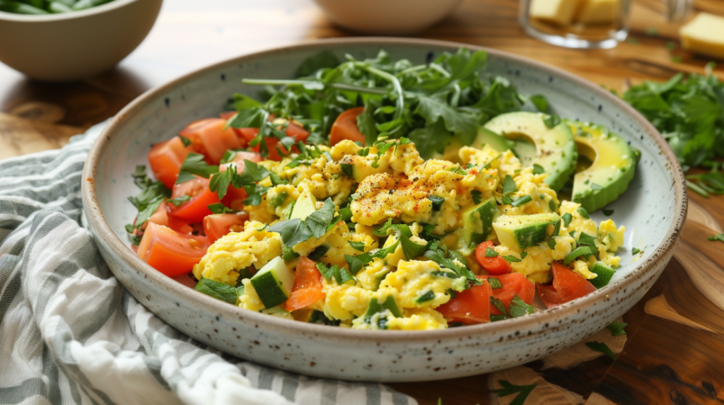 Veggie-Packed Garden Scramble