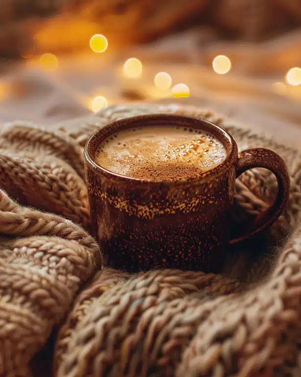 Evening Energy caffeine-free natural drink homemade with rooibos, ginseng, and CoQ10 for energy without sleep disruption