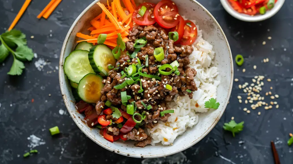 hot-honey-ground-beef-bowls