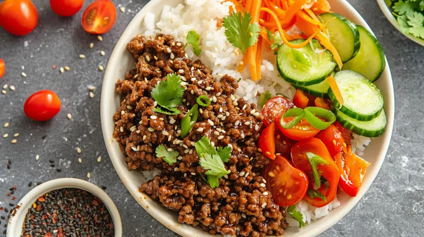 hot-honey-ground-beef-bowls