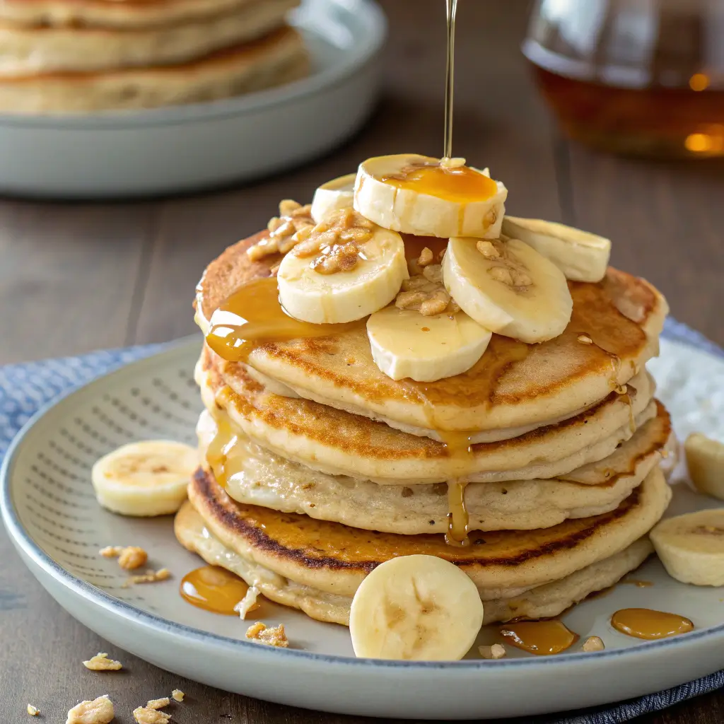 high-protein-pancake-mix-with-Peanut-Butter-Banana