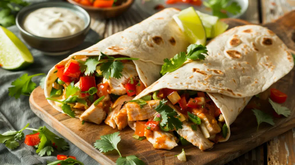 sweet-chilli-chicken-wraps