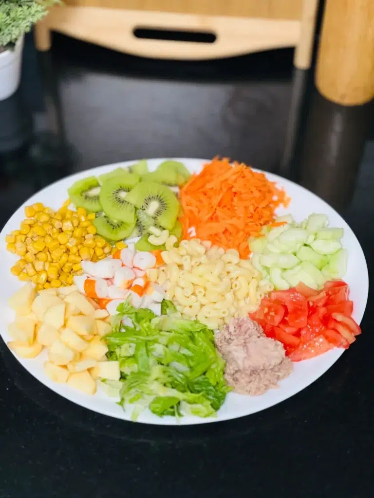 High-Protein Harvest Salad Ingredients