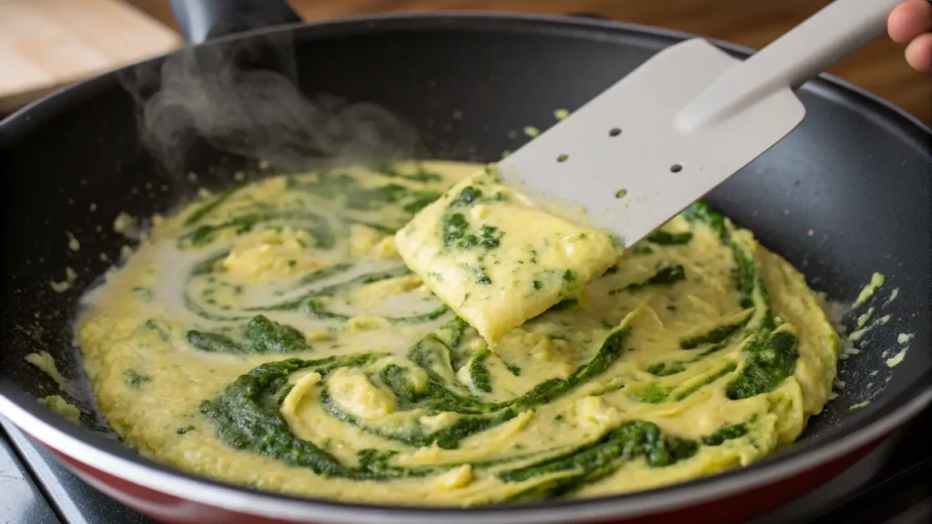 pesto-eggs-protein-cook