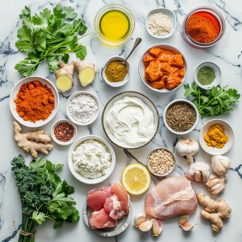 butter chicken ingredients