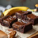 3-ingredient banana brownies