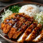 Crispy Chicken Katsu sliced