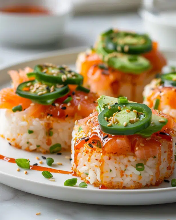 Crispy Rice Salmon