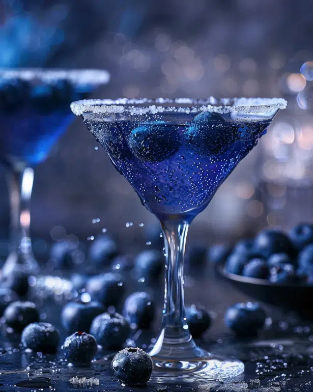 Frostbite Blueberry Martini SERVING