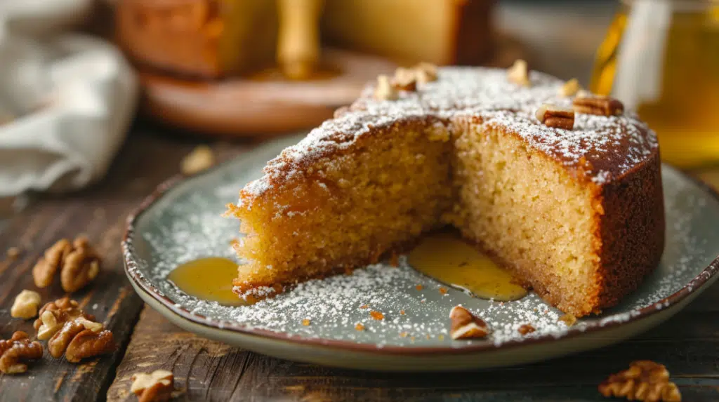 Greek honey cake