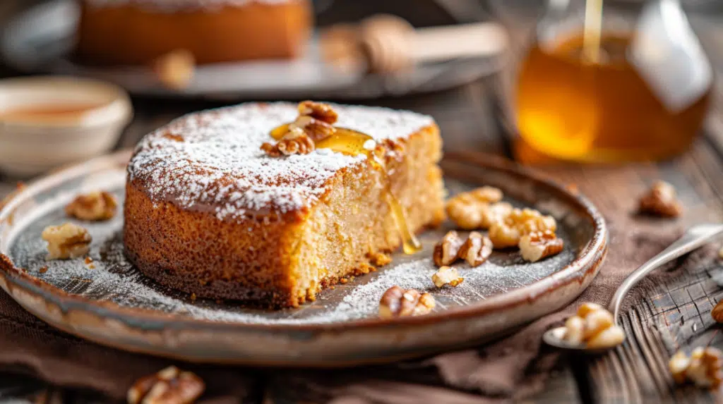 Greek honey cake