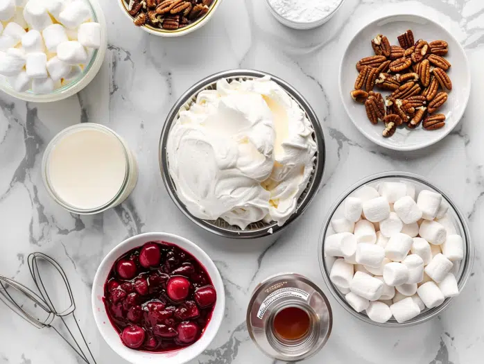 INGREDIENTS FOR Cherry Cheesecake Fluff