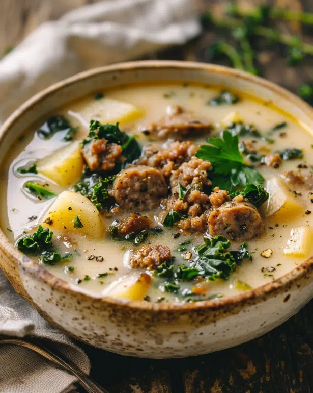 Low FODMAP Tuscan Soup 