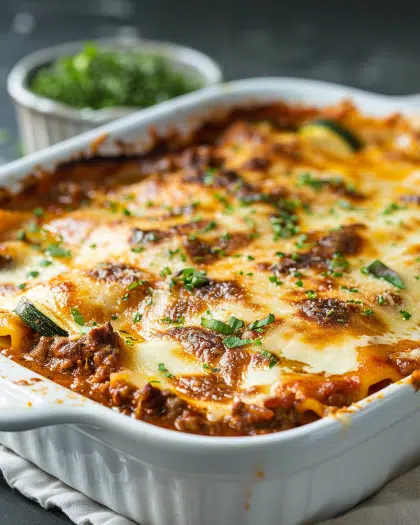 Low FODMAP lasagna