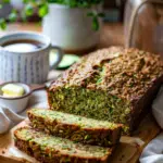 Low FODMAP zucchini bread loaf
