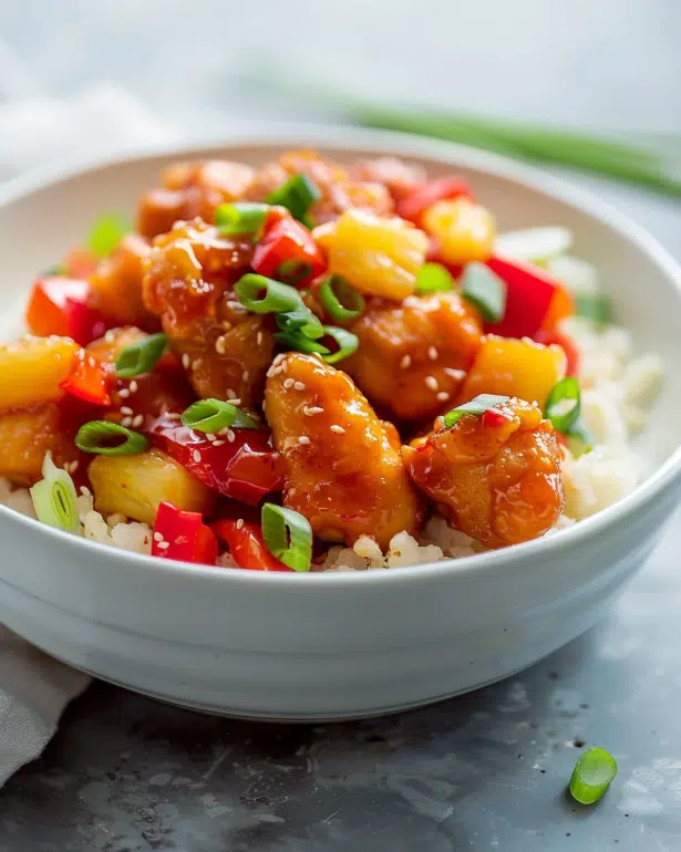 Paleo and Low FODMAP Sweet and Sour Chicken 