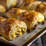 Sausage Egg Breakfast Roll-Ups