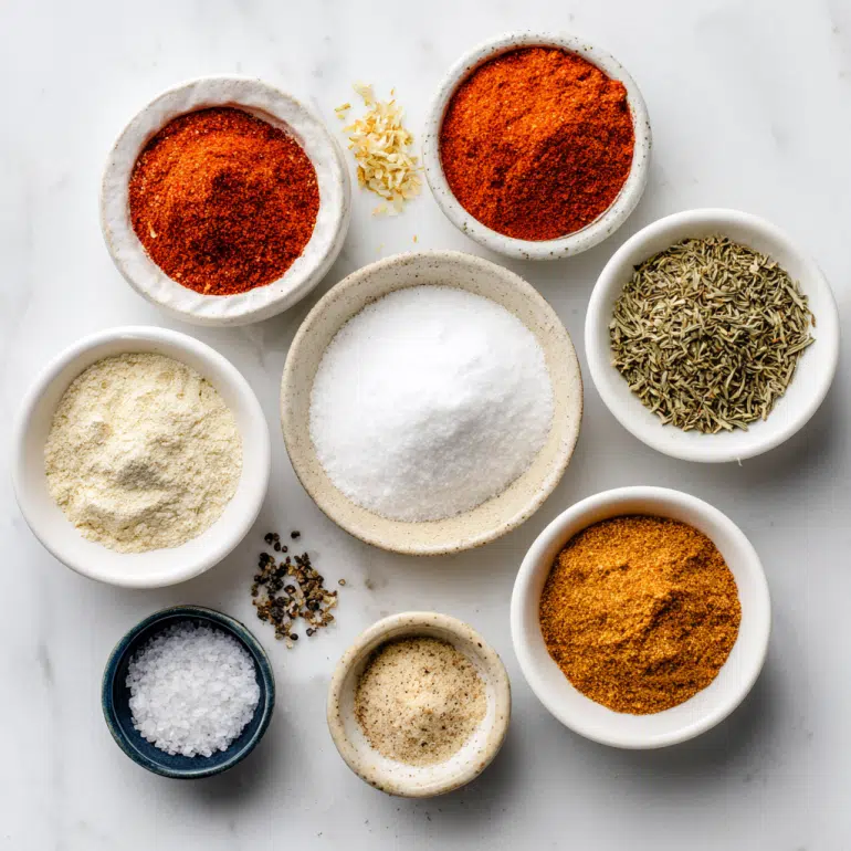 all Cajun spice blend ingredients