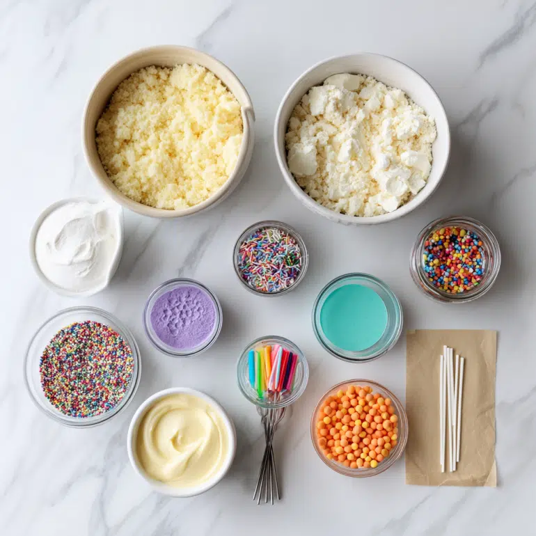 cake pop ingredients