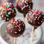 chocolate cake pops