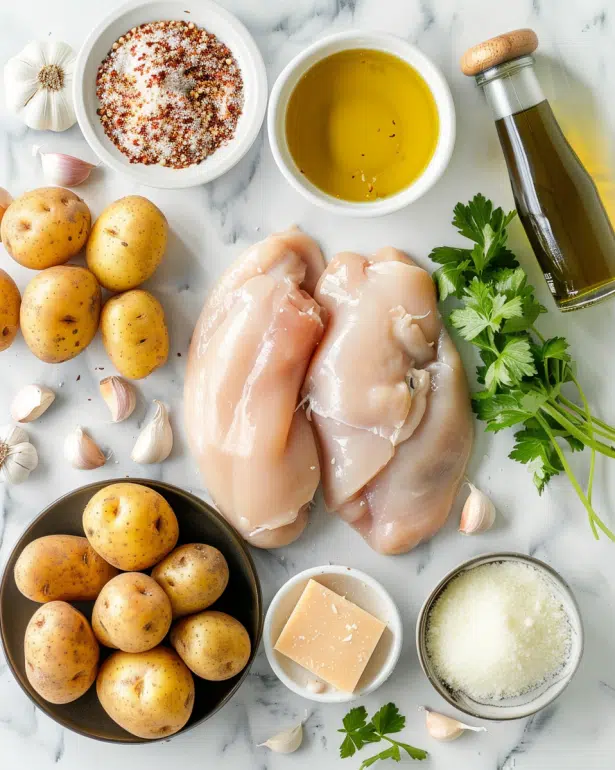 garlic parmesan chicken ingredients