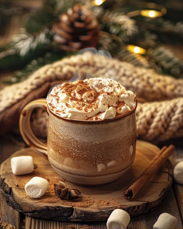 mug of spiced hot cocoa