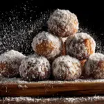 Air Fryer Christmas Donut Holes