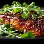 Air Fryer Honey Lemon Salmon fillet