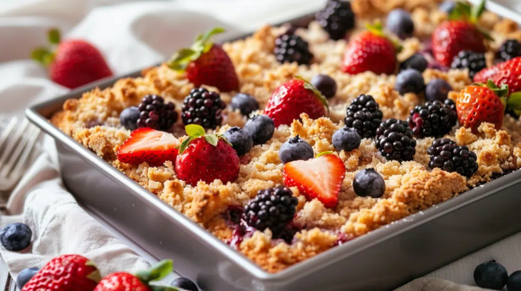 Berry Crumb Cake