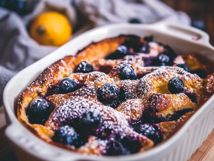 Blueberry French Toast Casserole