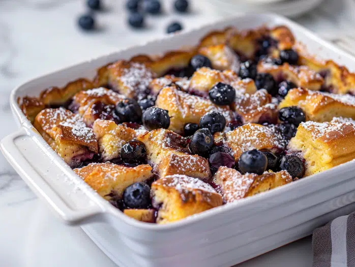 Blueberry French Toast Casserole