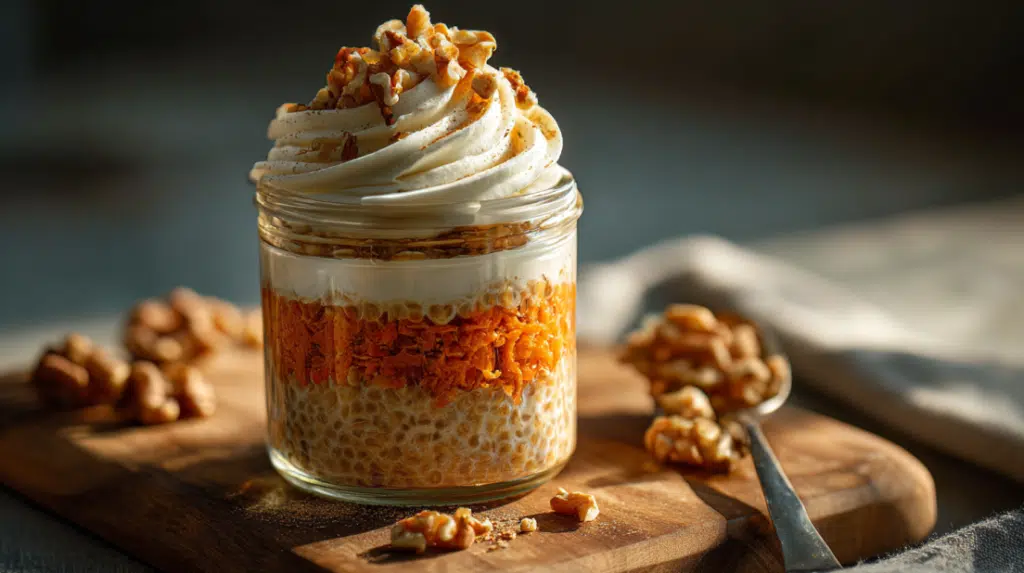Carrot Cake Overnight Oats