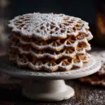 Christmas Pizzelle cookies