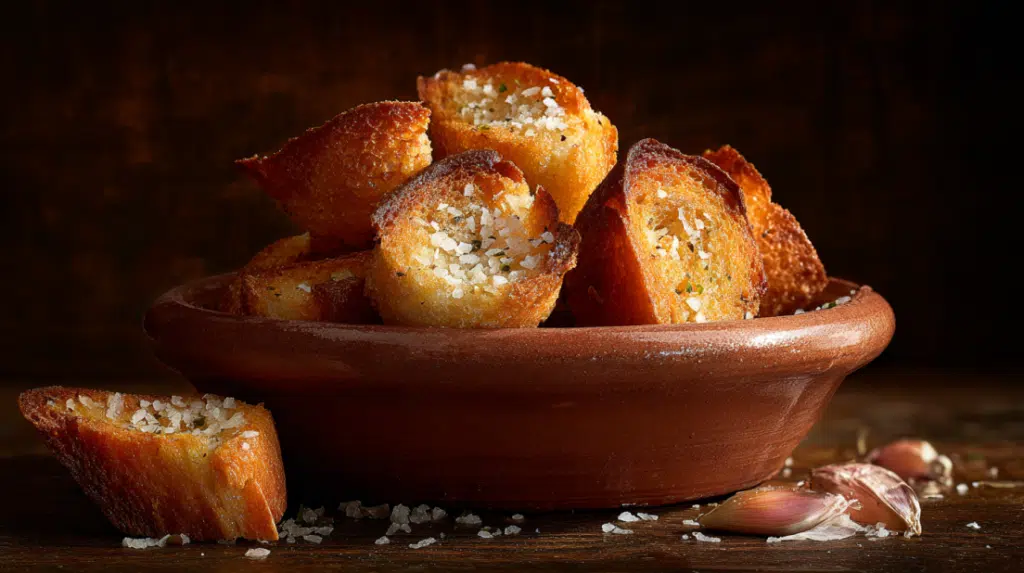 Garlic Bread Ritz Bits