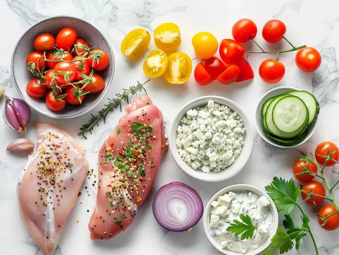 Greek chicken ingredients