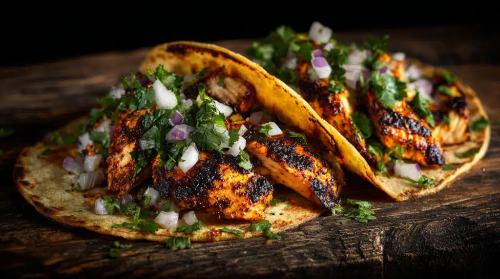Grilled Chicken Street Tacos