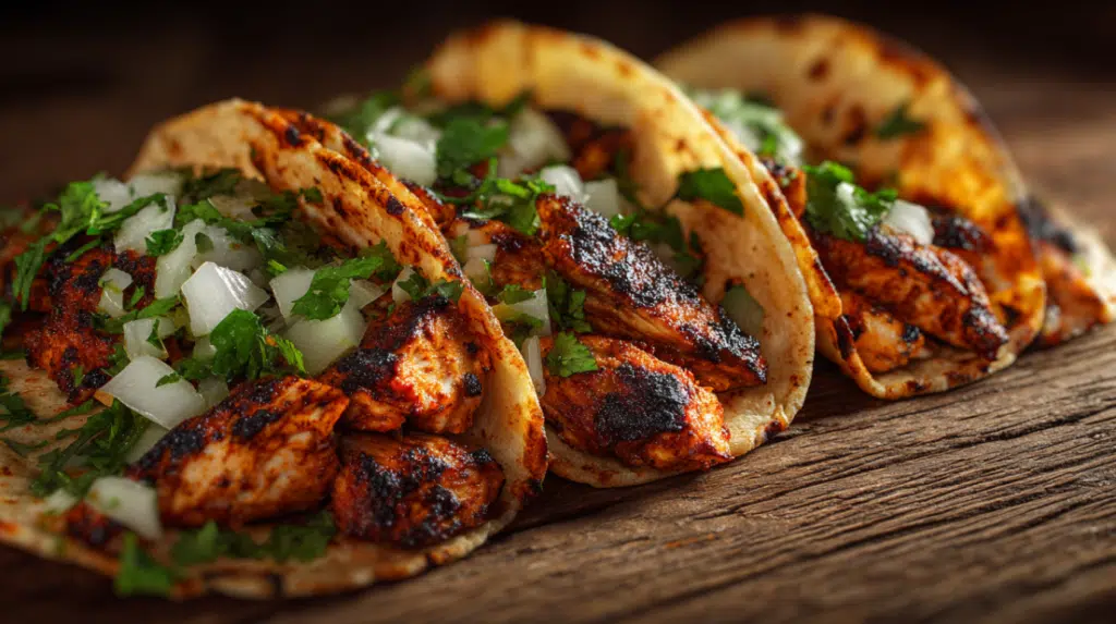 Grilled Chicken Street Tacos