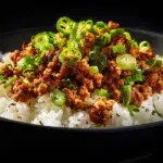 Ground Turkey Rice Bowl