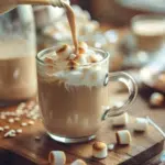Homemade toasted marshmallow creamer