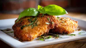 Parmesan-Basil Chicken Cutlet